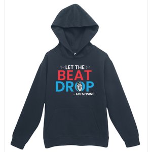 Adenosine Let The Beat Drop Funny Nursing Chemistry Heart Gift Urban Pullover Hoodie