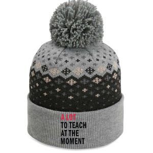 A Lot To Teach At The Moment The Baniff Cuffed Pom Beanie