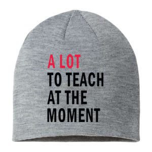 A Lot To Teach At The Moment Sustainable Beanie