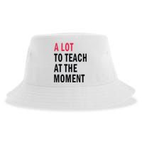 A Lot To Teach At The Moment Sustainable Bucket Hat