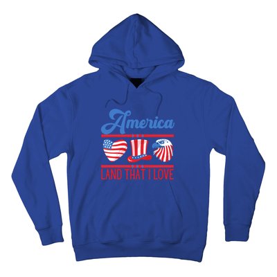 America Land That I Love Gift Hoodie