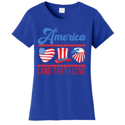 America Land That I Love Gift Women's T-Shirt