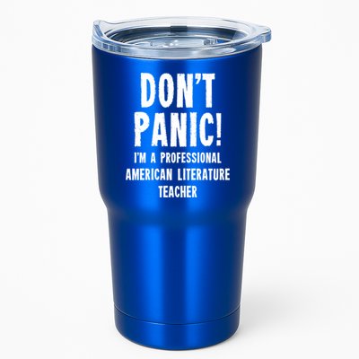 American Literature Teacher Gift Tumbler