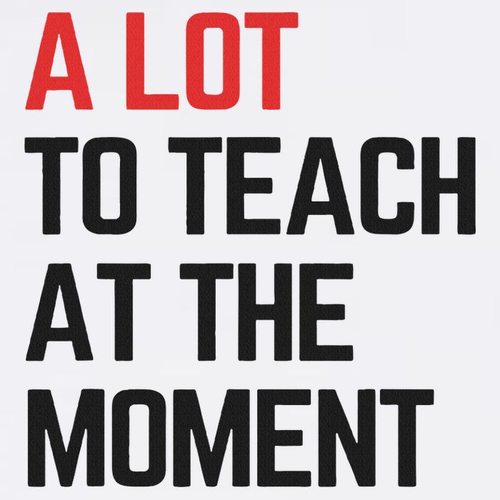 A Lot To Teach At The Moment Vibes, Inspiring Lessons Moment T-Shirt