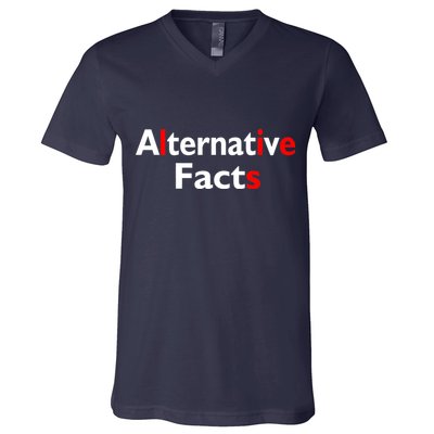 Alternative Facts Lies V-Neck T-Shirt