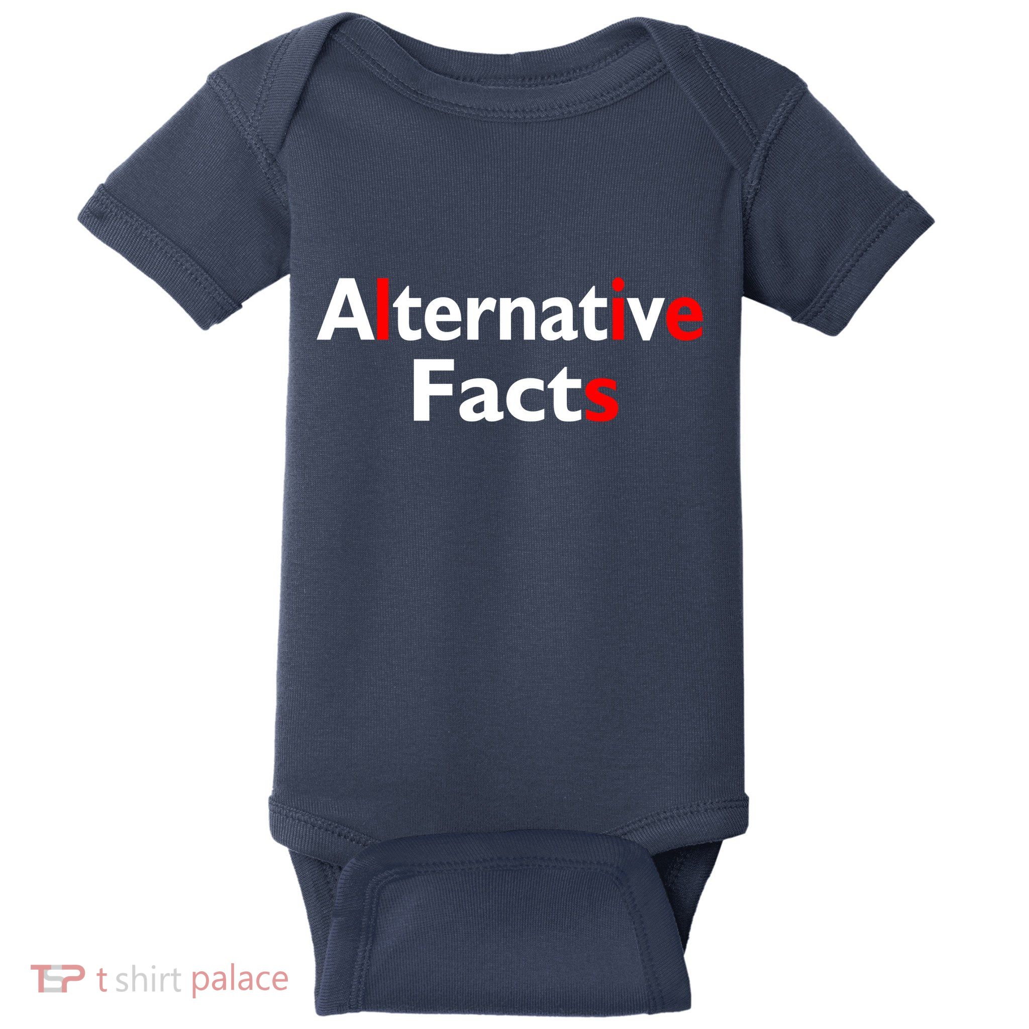 Alternative Facts Lies Baby Bodysuit