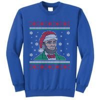 Abe Lincoln Usa President Santa Claus Ugly Christmas Sweater Great Gift Sweatshirt