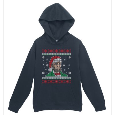 Abe Lincoln Usa President Santa Claus Ugly Christmas Sweater Great Gift Urban Pullover Hoodie