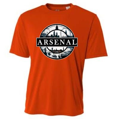 Arsenal London Uk Souvenir Landmark England Cooling Performance Crew T-Shirt