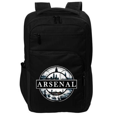 Arsenal London Uk Souvenir Landmark England Impact Tech Backpack