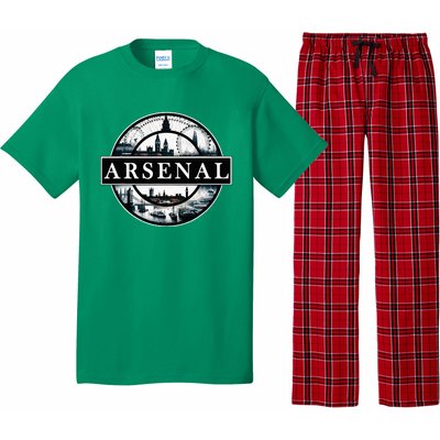 Arsenal London Uk Souvenir Landmark England Pajama Set