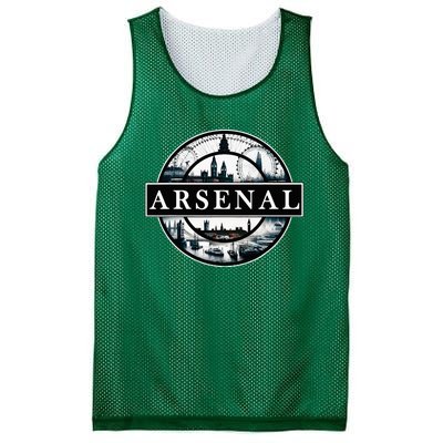 Arsenal London Uk Souvenir Landmark England Mesh Reversible Basketball Jersey Tank