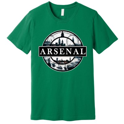 Arsenal London Uk Souvenir Landmark England Premium T-Shirt