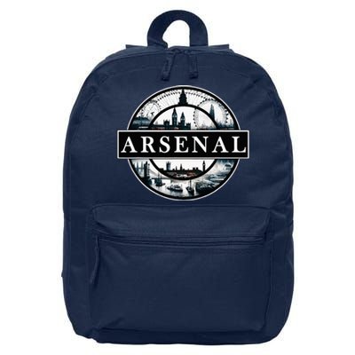 Arsenal London Uk Souvenir Landmark England 16 in Basic Backpack