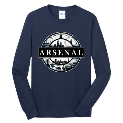 Arsenal London Uk Souvenir Landmark England Tall Long Sleeve T-Shirt