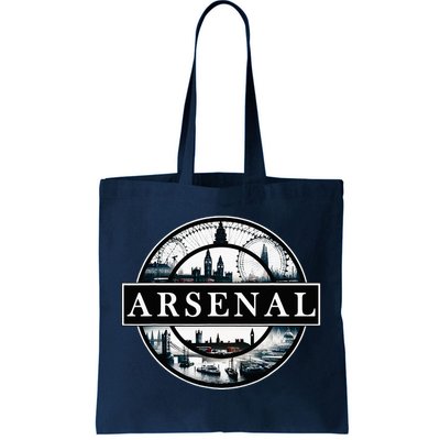 Arsenal London Uk Souvenir Landmark England Tote Bag