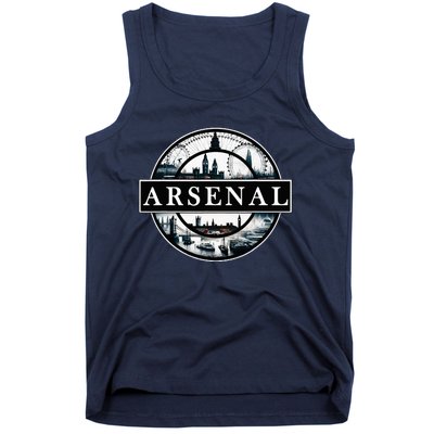 Arsenal London Uk Souvenir Landmark England Tank Top