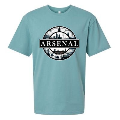 Arsenal London Uk Souvenir Landmark England Sueded Cloud Jersey T-Shirt