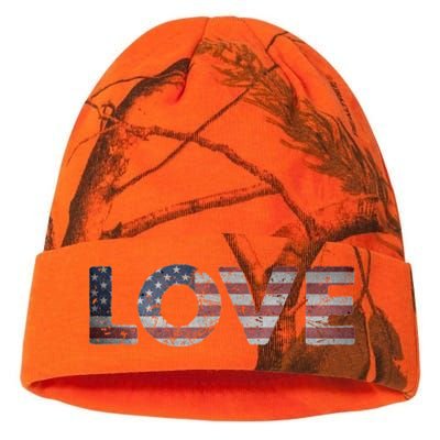 America Love Us Flag Love America Style I Love Usa Funny Gift Kati Licensed 12" Camo Beanie