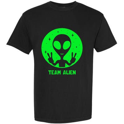 Alien Lover Ufo Abduction Team Alien Garment-Dyed Heavyweight T-Shirt