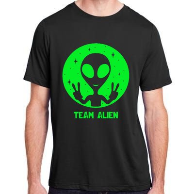 Alien Lover Ufo Abduction Team Alien Adult ChromaSoft Performance T-Shirt