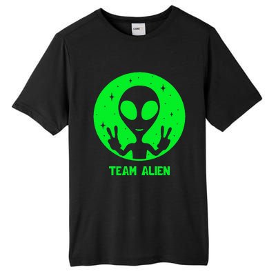 Alien Lover Ufo Abduction Team Alien Tall Fusion ChromaSoft Performance T-Shirt