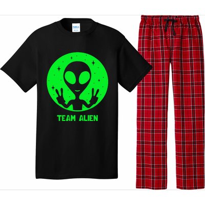 Alien Lover Ufo Abduction Team Alien Pajama Set