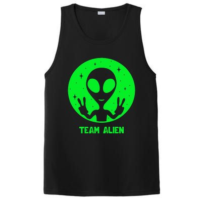 Alien Lover Ufo Abduction Team Alien PosiCharge Competitor Tank