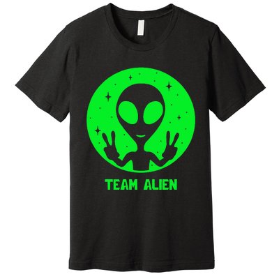 Alien Lover Ufo Abduction Team Alien Premium T-Shirt