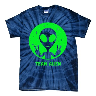 Alien Lover Ufo Abduction Team Alien Tie-Dye T-Shirt