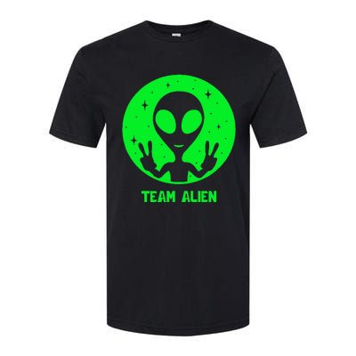 Alien Lover Ufo Abduction Team Alien Softstyle CVC T-Shirt