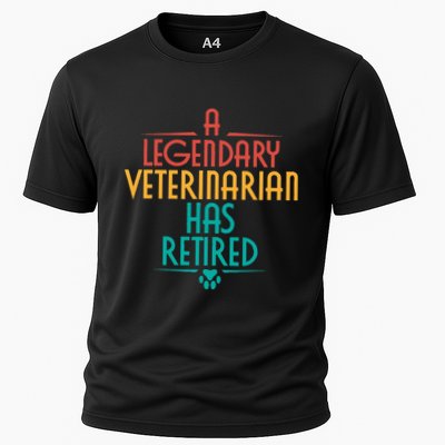 A Legendary Veterinarian Has Retired Retirement Veterinary Performance Shirt