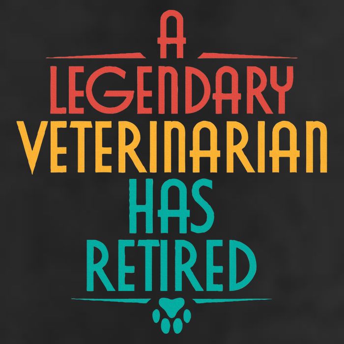 A Legendary Veterinarian Has Retired Retirement Veterinary Adult Drive Performance Visor