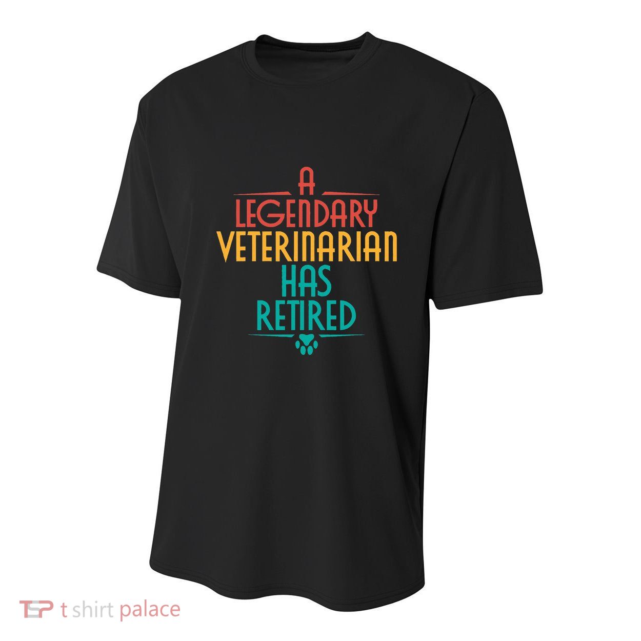 A Legendary Veterinarian Has Retired Retirement Veterinary Youth Performance Sprint T-Shirt