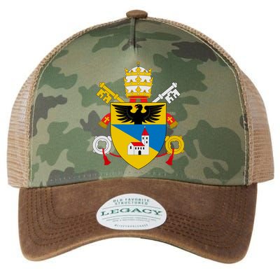 Amoris Laetitia Vatican City Coat Of Arms Of Pope Francis Papal Coats Of Arms U Legacy Tie Dye Trucker Hat