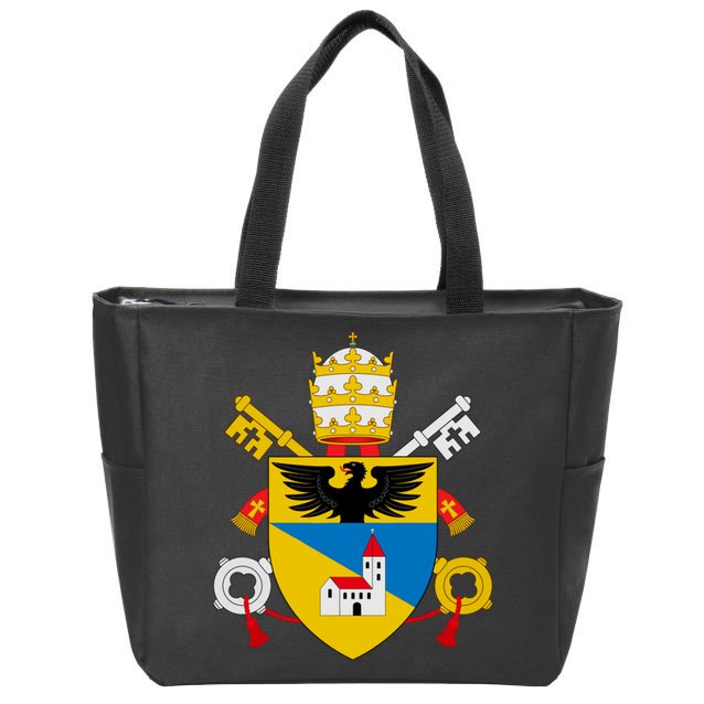 Amoris Laetitia Vatican City Coat Of Arms Of Pope Francis Papal Coats Of Arms U Zip Tote Bag