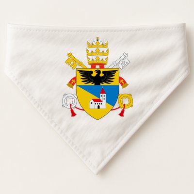 Amoris Laetitia Vatican City Coat Of Arms Of Pope Francis Papal Coats Of Arms U USA-Made Doggie Bandana