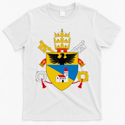 Amoris Laetitia Vatican City Coat Of Arms Of Pope Francis Papal Coats Of Arms U T-Shirt