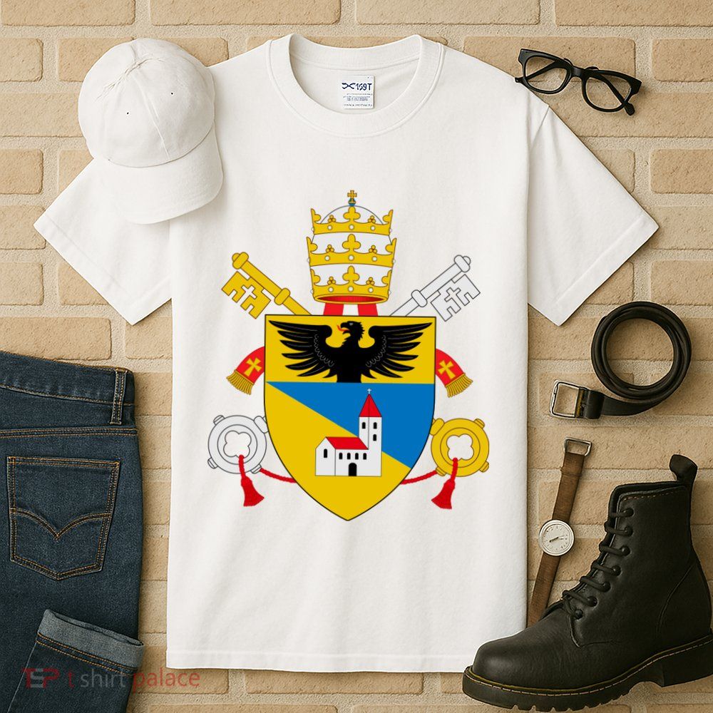 Amoris Laetitia Vatican City Coat Of Arms Of Pope Francis Papal Coats Of Arms U Tall T-Shirt