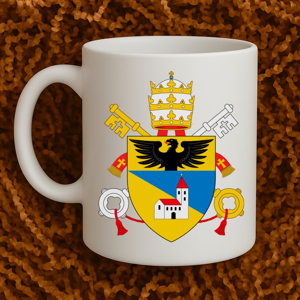 Amoris Laetitia Vatican City Coat Of Arms Of Pope Francis Papal Coats Of Arms U Mug