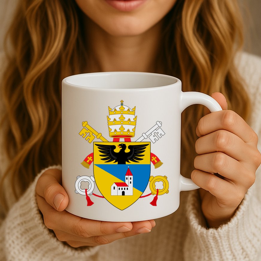 Amoris Laetitia Vatican City Coat Of Arms Of Pope Francis Papal Coats Of Arms U Mug