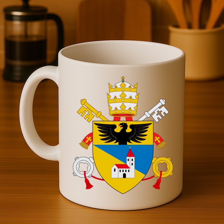 Amoris Laetitia Vatican City Coat Of Arms Of Pope Francis Papal Coats Of Arms U Mug