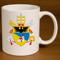Amoris Laetitia Vatican City Coat Of Arms Of Pope Francis Papal Coats Of Arms U 11oz C Handle Ceramic Mug