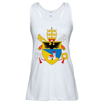 Amoris Laetitia Vatican City Coat Of Arms Of Pope Francis Papal Coats Of Arms U Ladies Essential Flowy Tank