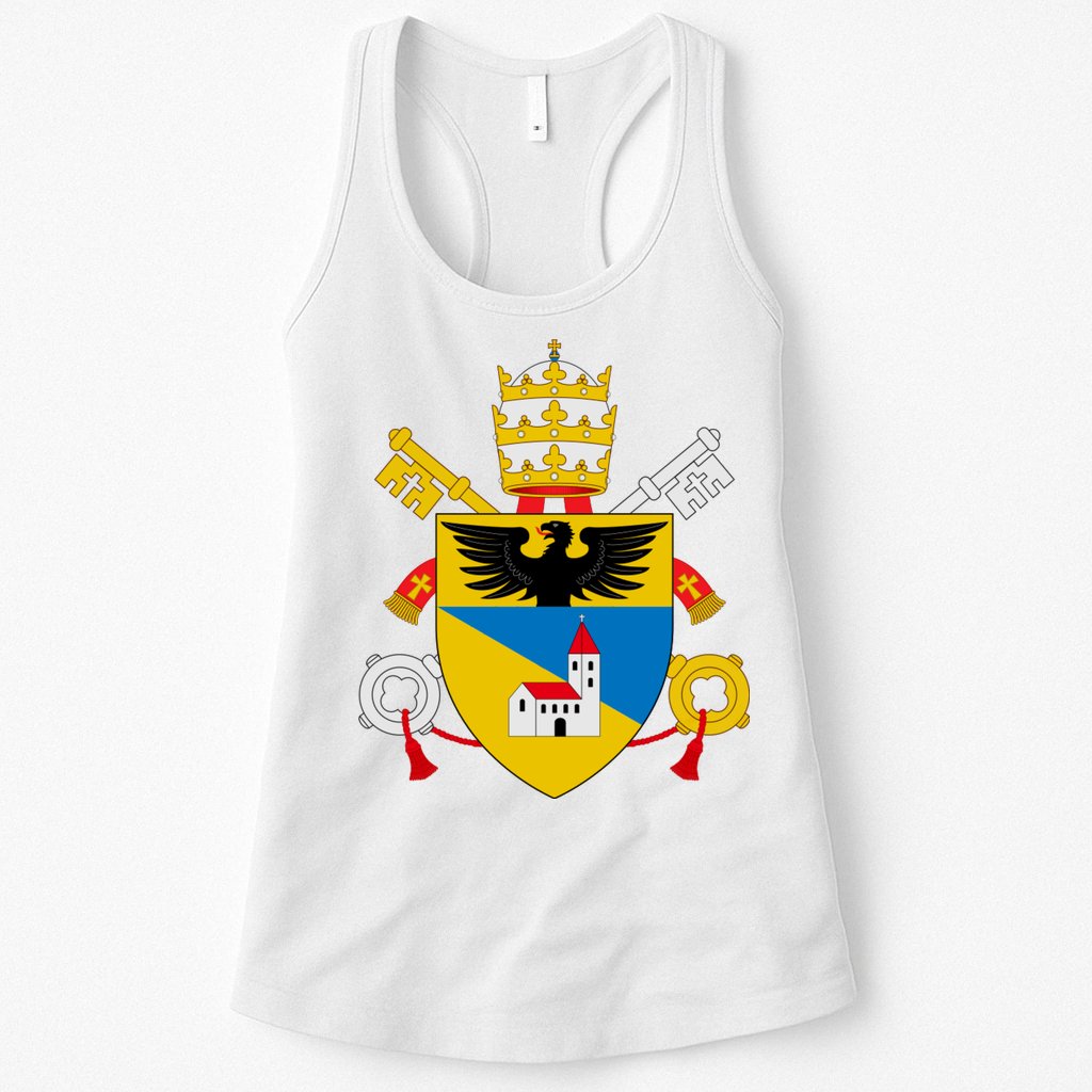 Amoris Laetitia Vatican City Coat Of Arms Of Pope Francis Papal Coats Of Arms U Womens Tank Top