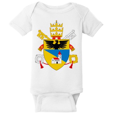 Amoris Laetitia Vatican City Coat Of Arms Of Pope Francis Papal Coats Of Arms U Baby Bodysuit