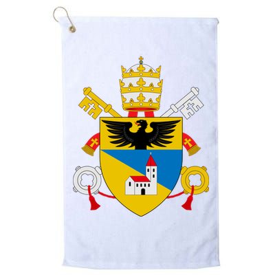 Amoris Laetitia Vatican City Coat Of Arms Of Pope Francis Papal Coats Of Arms U Golf Towel
