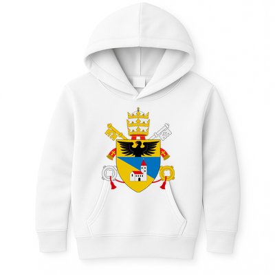 Amoris Laetitia Vatican City Coat Of Arms Of Pope Francis Papal Coats Of Arms U Kids Hoodie