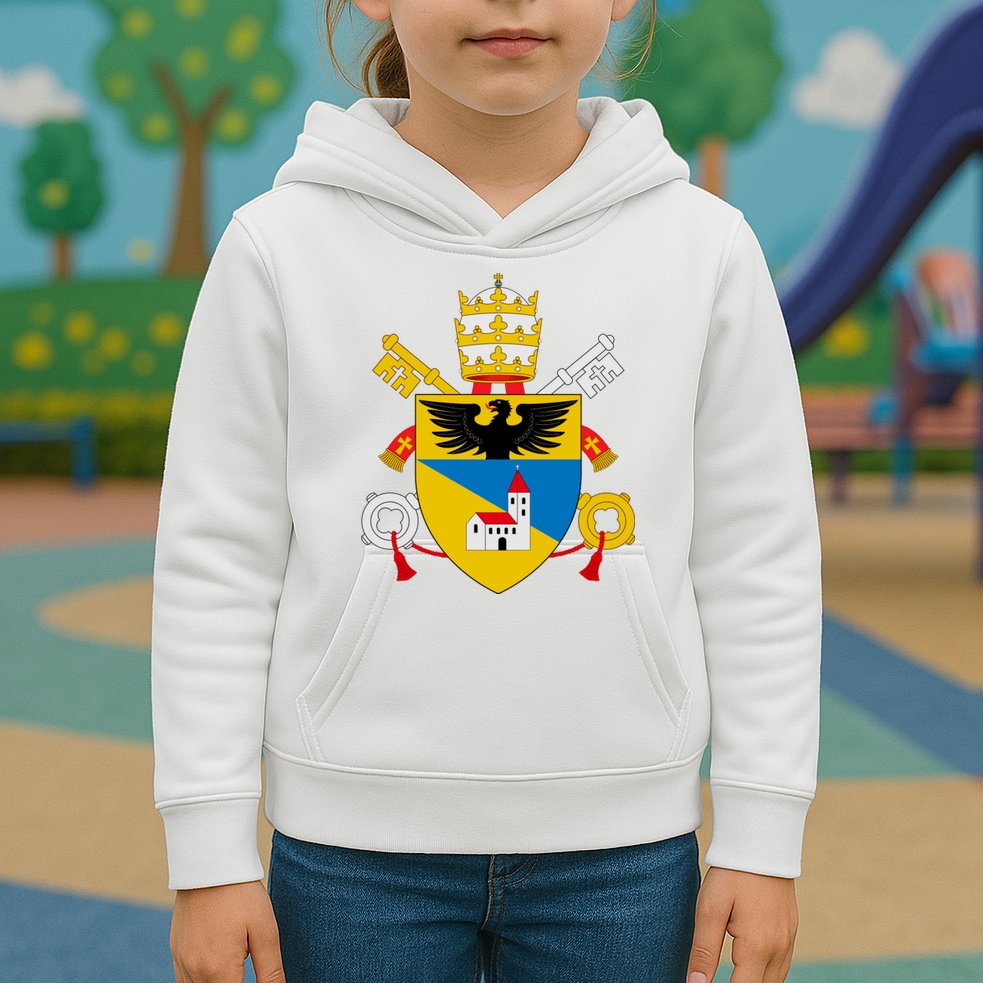 Amoris Laetitia Vatican City Coat Of Arms Of Pope Francis Papal Coats Of Arms U Kids Hoodie