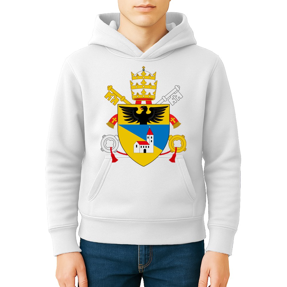 Amoris Laetitia Vatican City Coat Of Arms Of Pope Francis Papal Coats Of Arms U Kids Hoodie